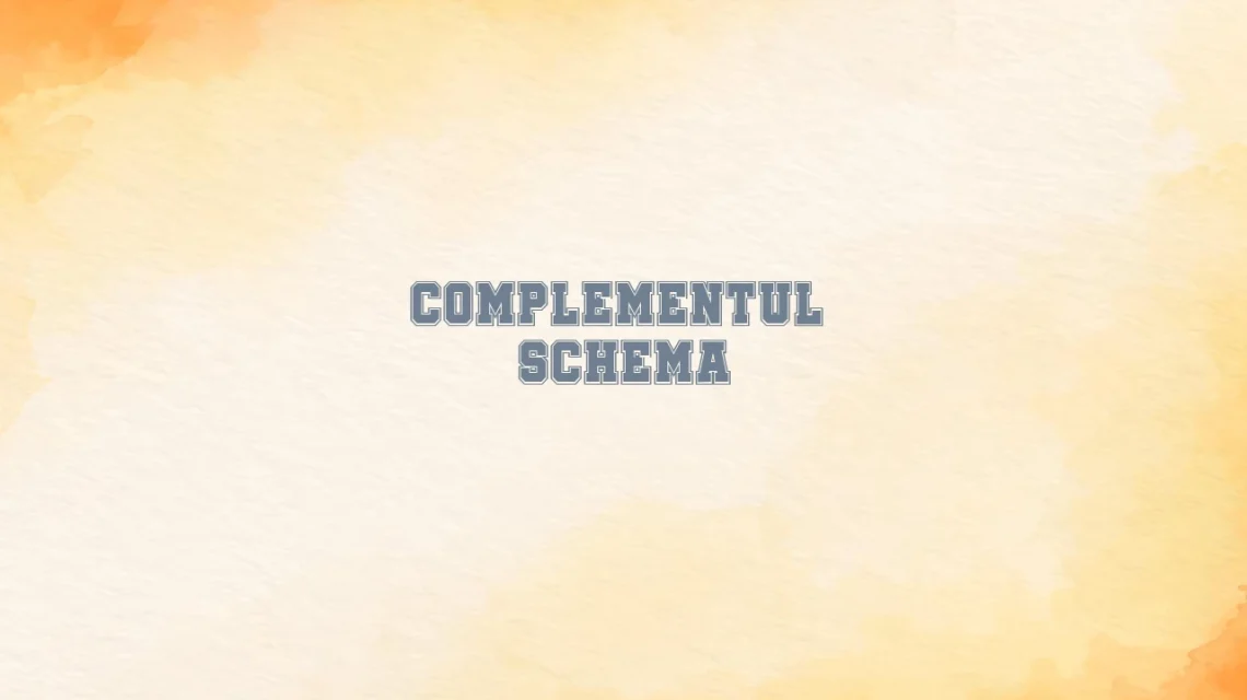 complementul schema